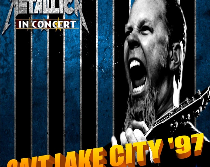 Metallica " Live Salt Lake City 1997 " dvd