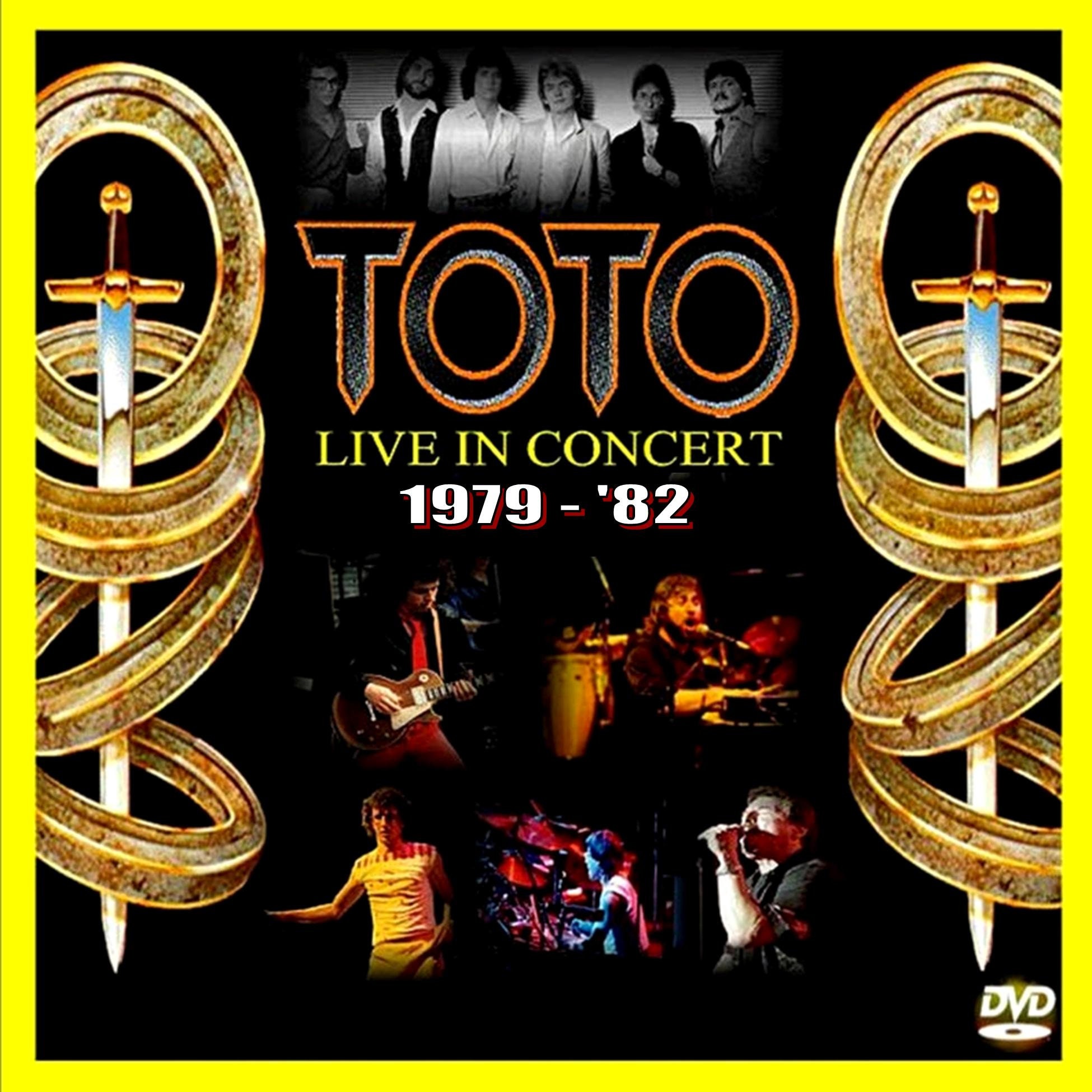 Toto Live in Concert 1979 '82 3 dvds