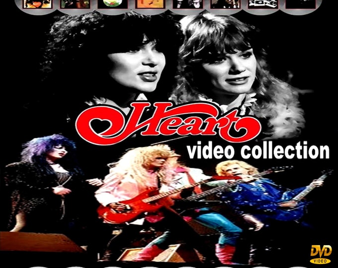 Heart " VIDEO ANTHOLOGY 1976 - 2015 " dvd