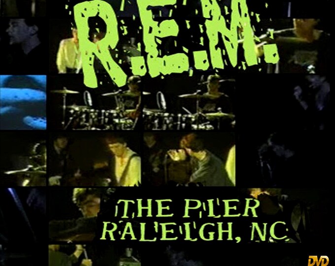 R.E.M. " Live Raleigh NC 1982 " dvd/Only For Collectors Quality 8/10