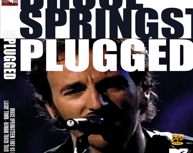Bruce Springsteen " MTV Plugged And Raw 1992 " 2 dvds