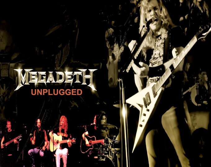 Megadeth " Unplugged Montreal 2001 " dvd