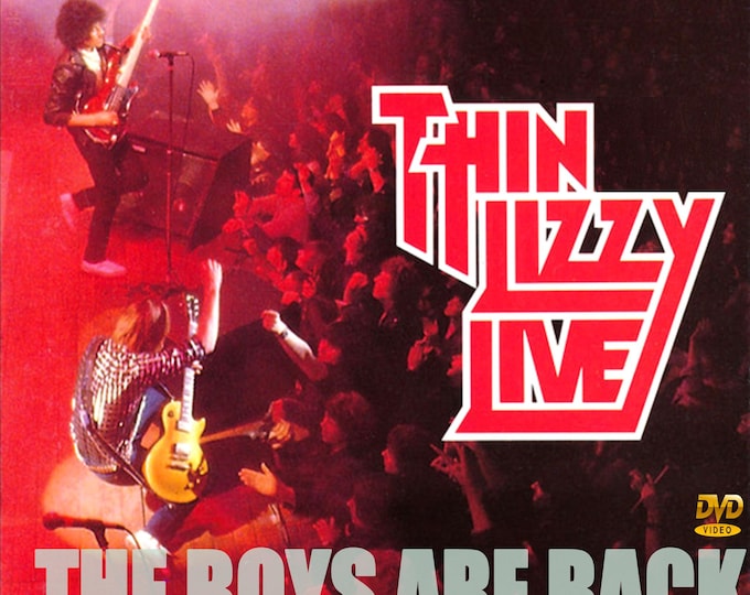 Thin Lizzy " The Boys Are Back... Live 1973 - '83 " dvd