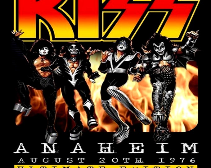 Kiss " Live Anaheim 1976 " dvd