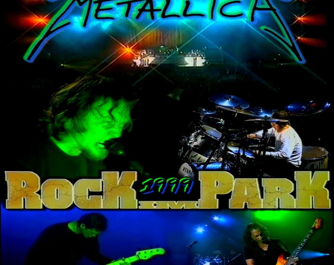 Metallica " Live Rock im Park Fest 1999 " dvd