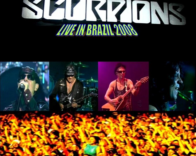 Scorpions " Live Brazil 2008 " dvd
