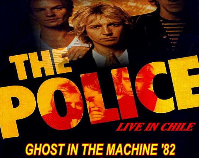 The Police " GHOSTHEAD TOUR in CHILE 1982 " both nights/ 2 dvds