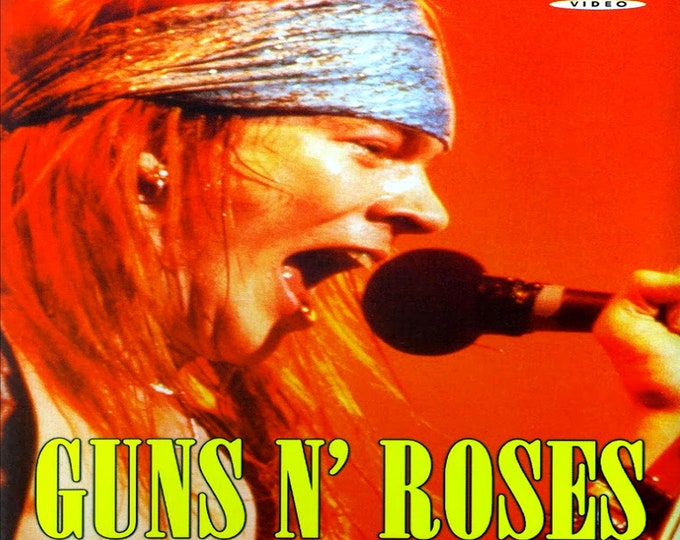 Guns N' Roses " Live Rock in Rio 1991 First Night " dvd