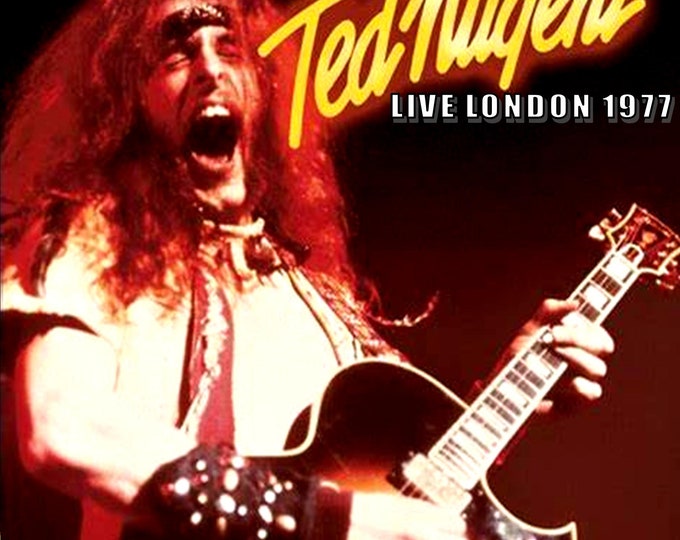 Ted Nugent " Live London 1977 " dvd/Only For Collectors Quality 8/10