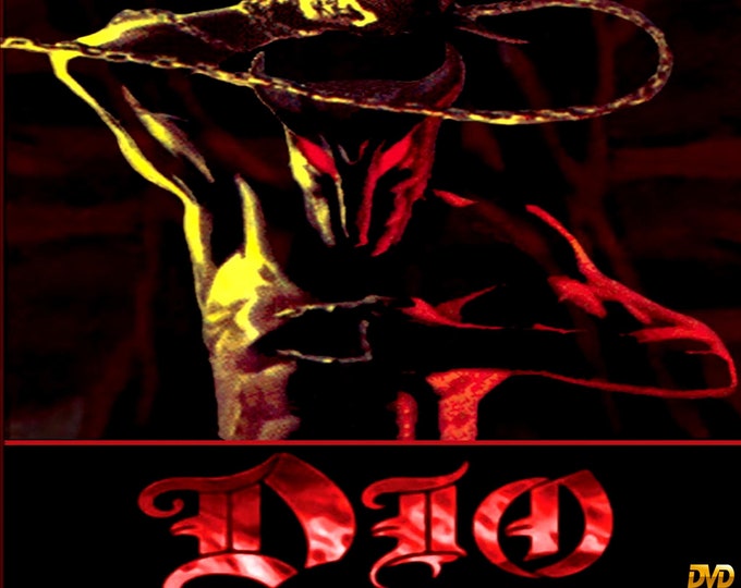 Dio " TV Compilation 1984 - 1997 " dvd/Only For Collectors Quality 8/10