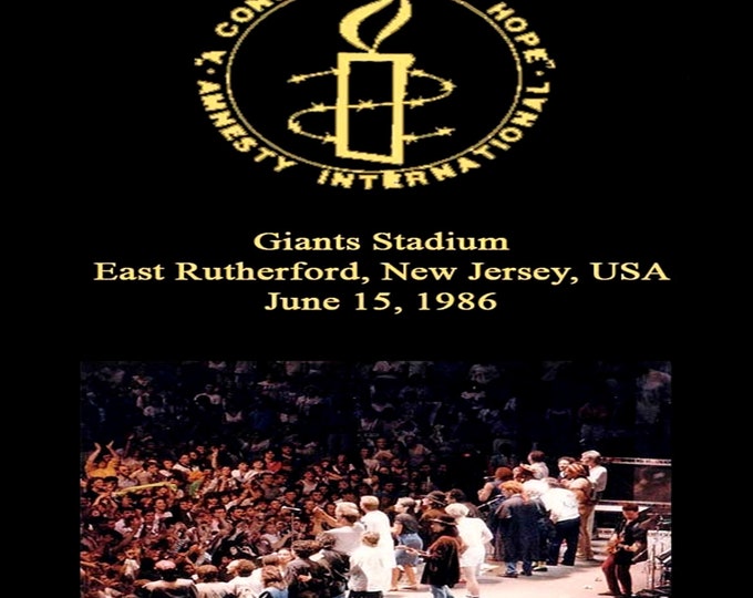 Conspiracy of Hope Concert 1986 "U2/Police/Browne/Hooters/Lou Reed & More " 5 dvds