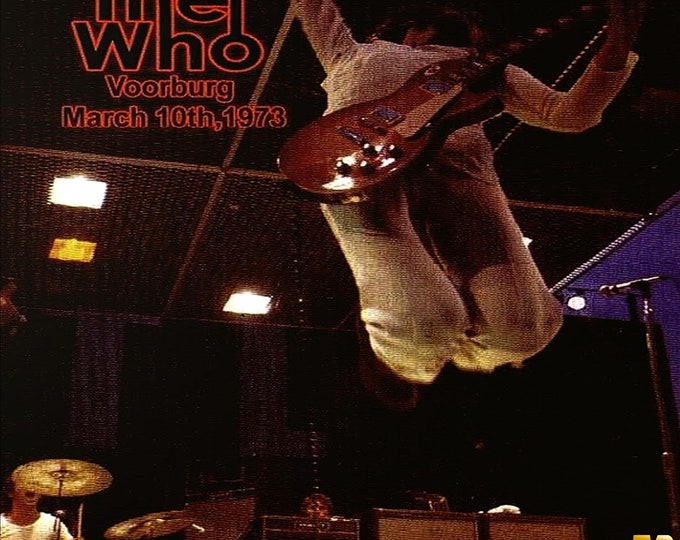 The Who " Live Voorburg 1973 " dvd/Only For Collectors Quality 8/10