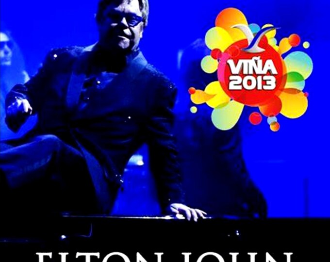 Elton John " Live Viña Del Mar 2013 " dvd