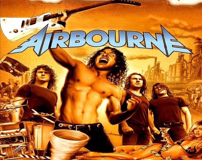 Airbourne " Live Rockpalast 2010 " dvd