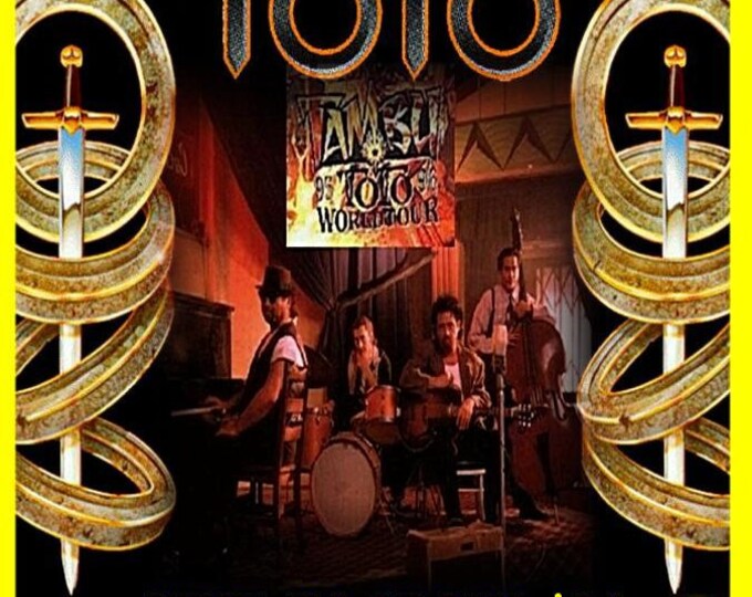 Toto " Live in Seoul 1996 " dvd/Only For Collectors Quality 8/10
