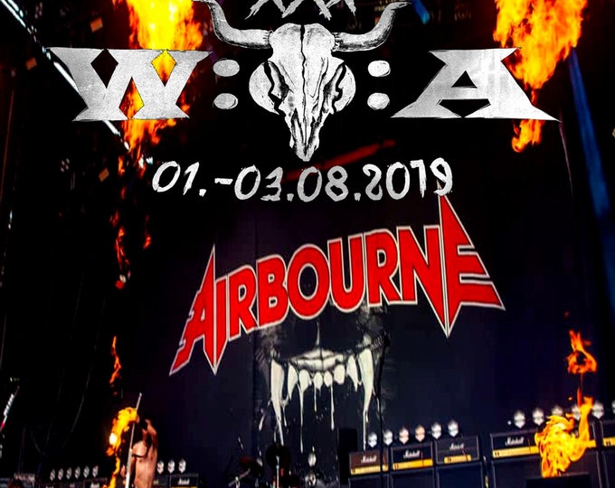 Airbourne " Live Wacken Fest 2019 " dvd