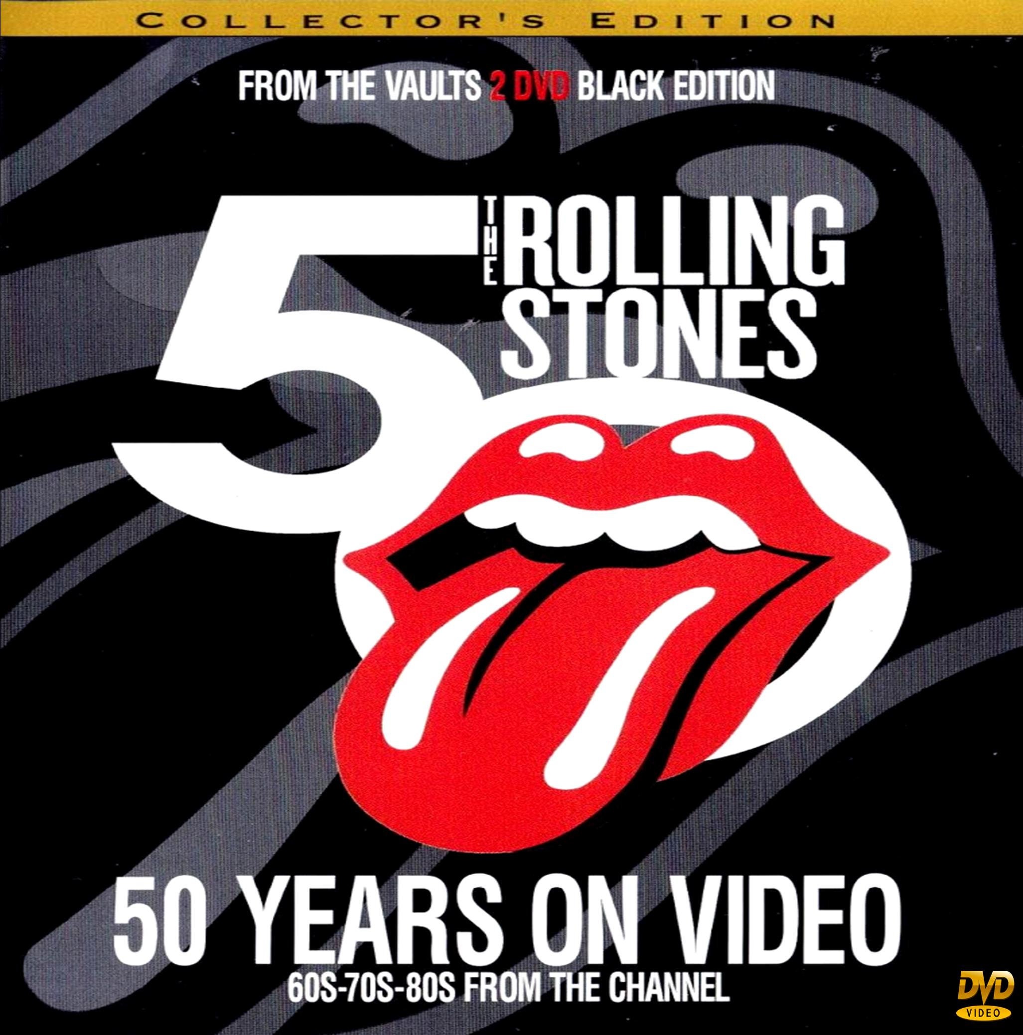 The Rolling Stones 50 Years on Video Anthology 3 dvds