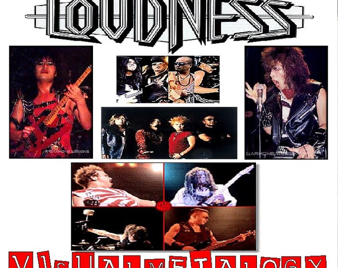Loudness " VISUAL METALOGY 1983 - '02 " dvd
