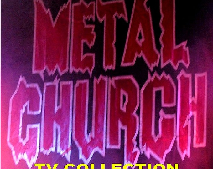Metal Church " TV Collection 1986 - 1991 " dvd/Only For Collectors Quality 8-8.75/10