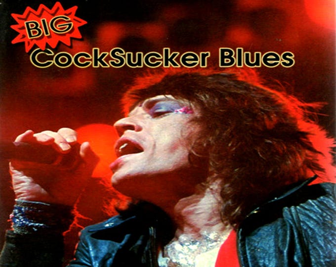 Rolling Stones " COCKSUCKER BLUES " definitive edition/ 2 dvds