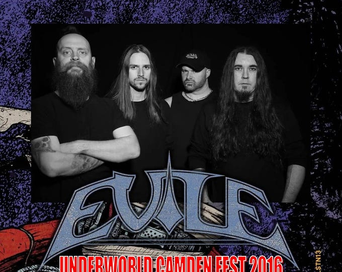 Evile " Live Underworld Camden Fest 2016 " dvd