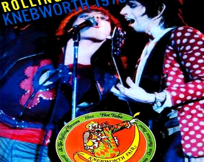 The Rolling Stones " Hot Summer Night At Knebworth 1976 " 2 dvds