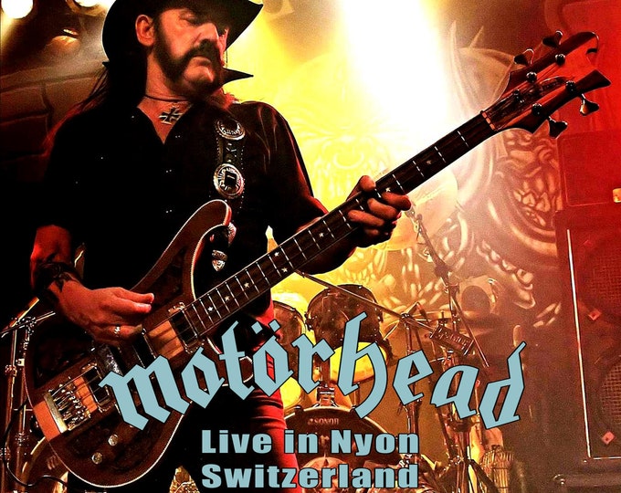 Motorhead " Live Nyon Switzerland 2010 " dvd