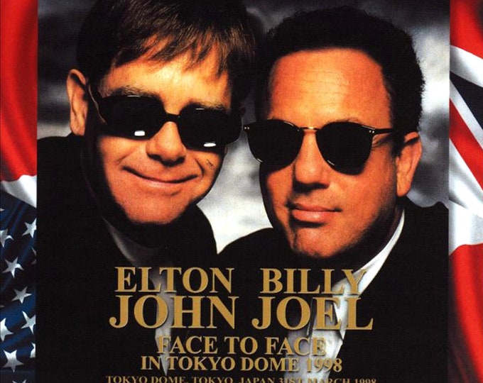 Elton John & Billy Joel " Face To Face Live In Tokyo 1998 " 2 dvds