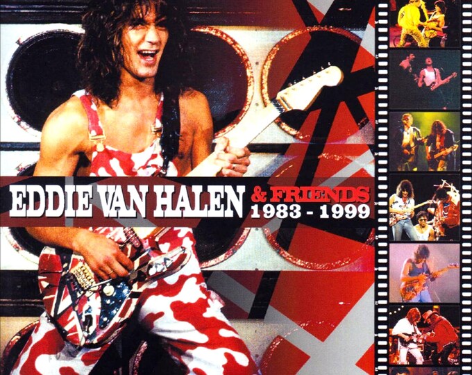 Van Halen " Eddie & Friends 1983 - 1999 " 2 dvds/Only For Collectors Quality 8-9/10