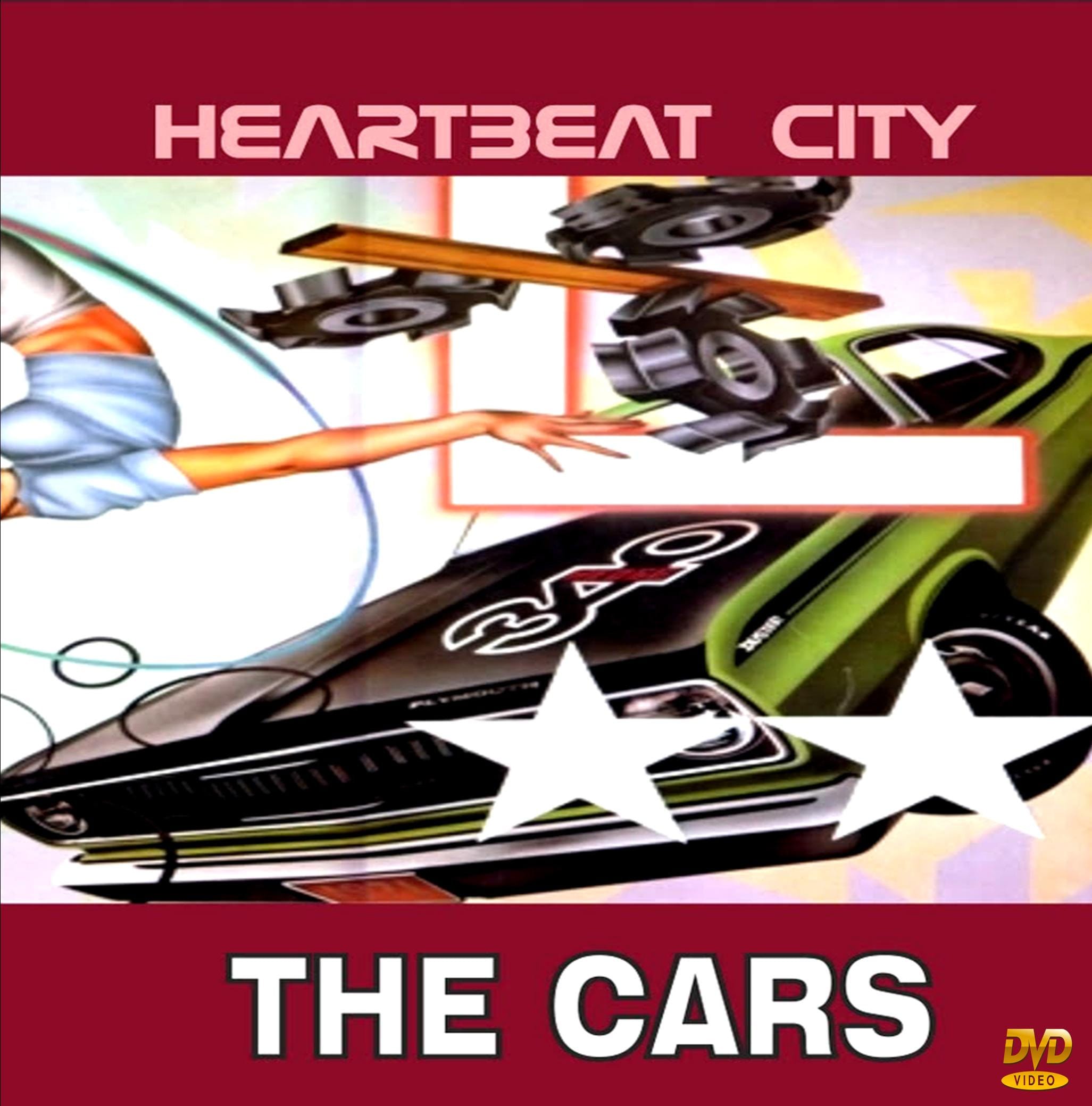 The Cars HEARTBEAT CITY dvd