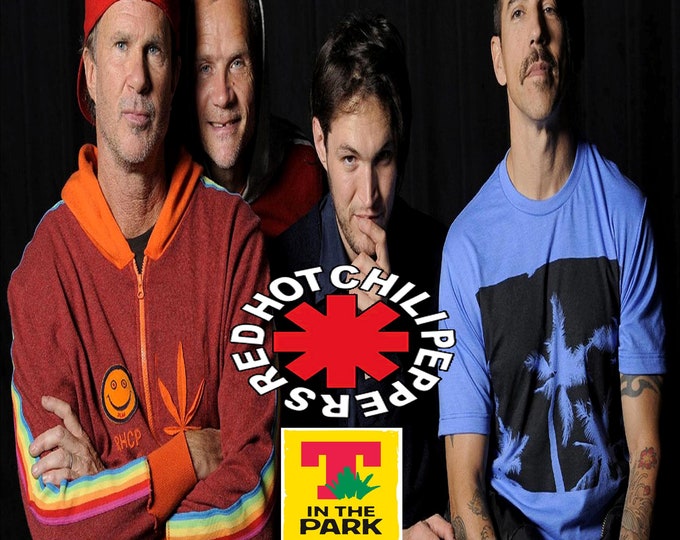 Red Hot Chili Peppers " Live T in The Park Fest 2016 " dvd