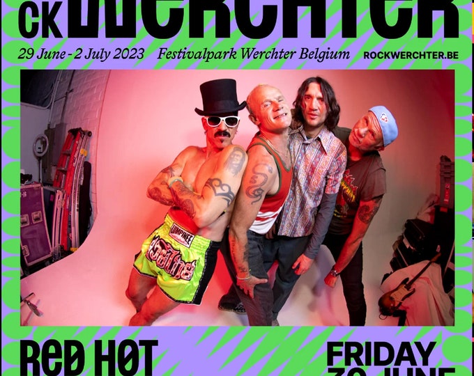 Red Hot Chili Peppers " Live Rock Werchter Fest 2023 " DVD