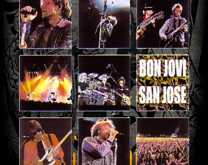 Bon Jovi " Live San Jose 2013 " dvd