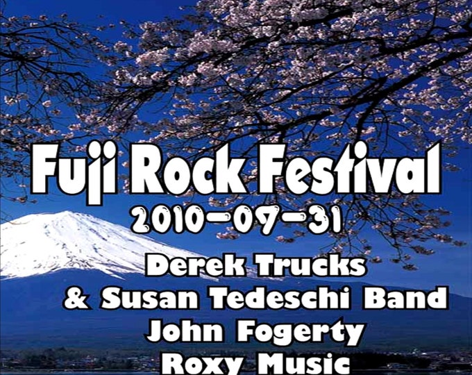 John Fogerty " Live Fuji Rock Fest with Roxy Music " dvd