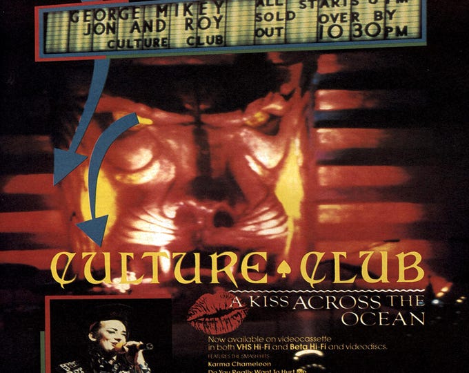 Culture Club " A Kiss Across The Ocean '83 " dvd