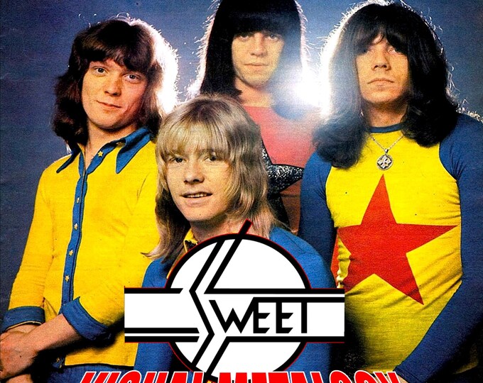 The Sweet " Visual Metalogy " 2 dvds/Only For Collectors Quality 8/10