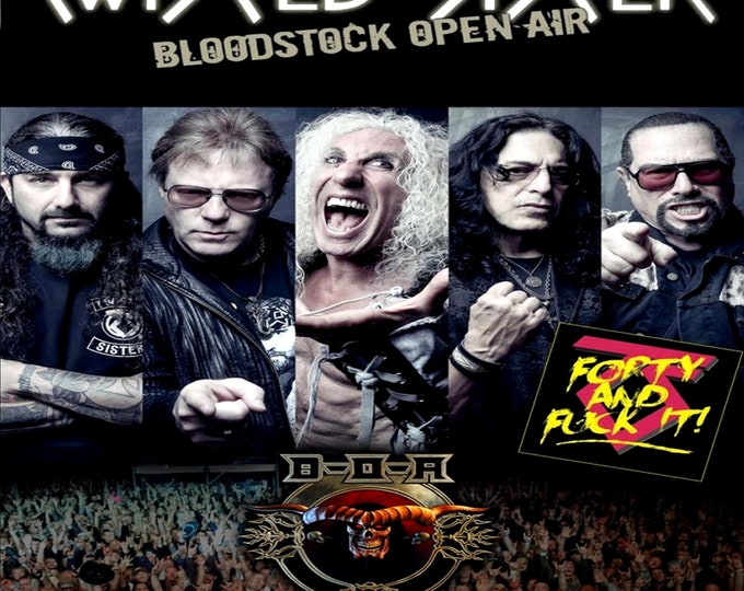 Twisted Sister " Live Bloodstock Open Air Fest 2016 " dvd
