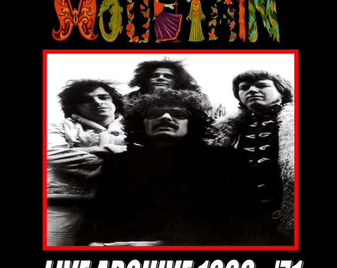 Mountain " Live Archive 1969 - 1971 " dvd/Only For Collectors Quality 8/10