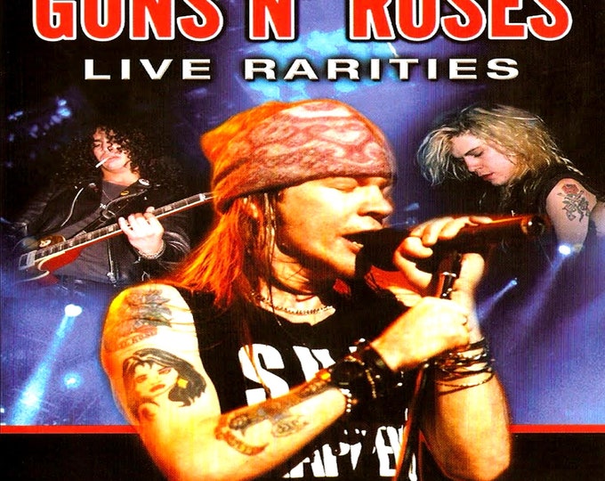 Guns N' Roses " Live Rarities 1988 - 1992 " dvd