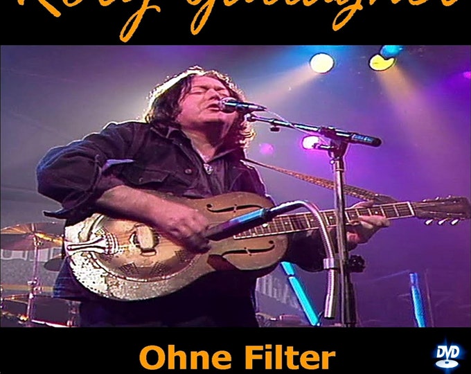 Rory Gallagher " LIVE OHNE FILTER 1990 " dvd