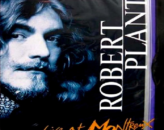 Robert Plant " Live At The Montreux Jazz Festival 1993 " dvd
