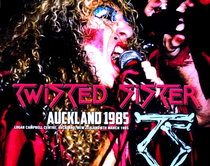 Twisted Sister " Live Auckland New Zeland 1985 " dvd