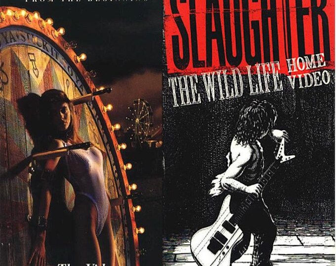 Slaughter " From The Beginning & Wild Life " dvd
