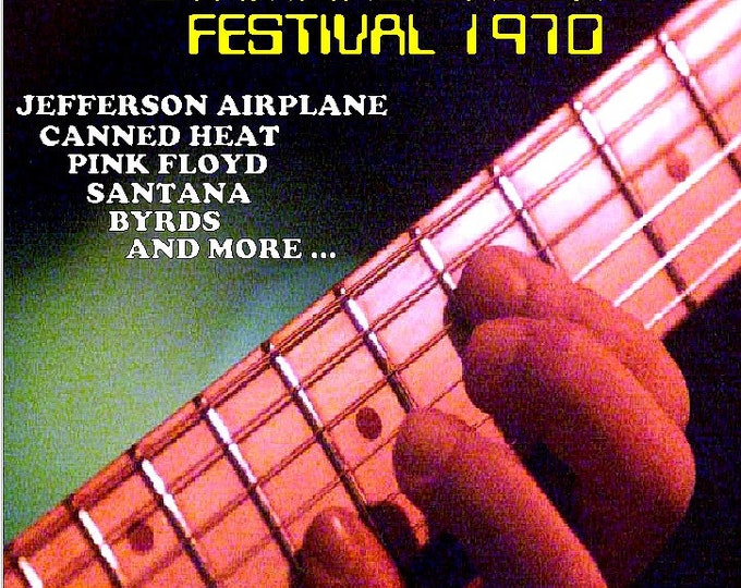 STAMPING GROUND FEST 1970 " Byrds/Santana/Flock " dvd