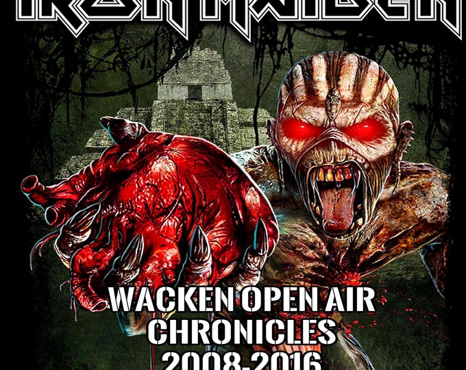 Iron Maiden " The Wacken Chronicles 2008 - 2016 " dvd