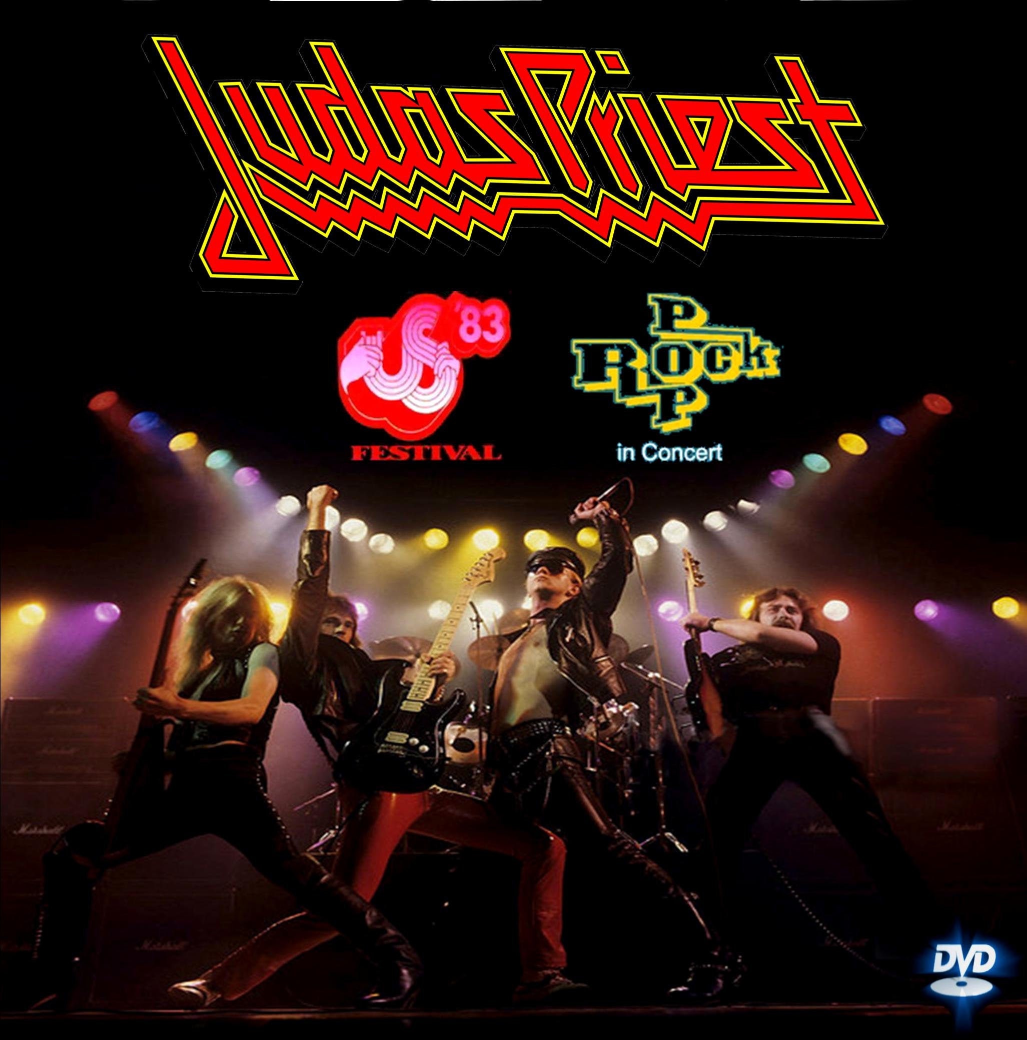 Judas Priest LIVE 1983 - US Fest & Rock n Pop in Concert 2 dvds