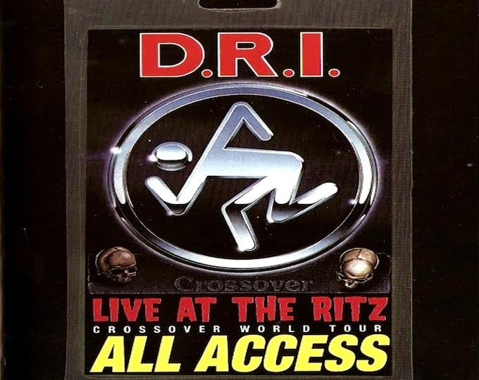D.R.I. " Live at the Ritz 1987 " DVD