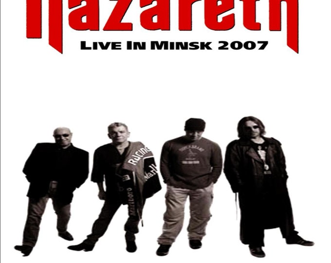 Nazareth " Live Minsk 2007 " dvd