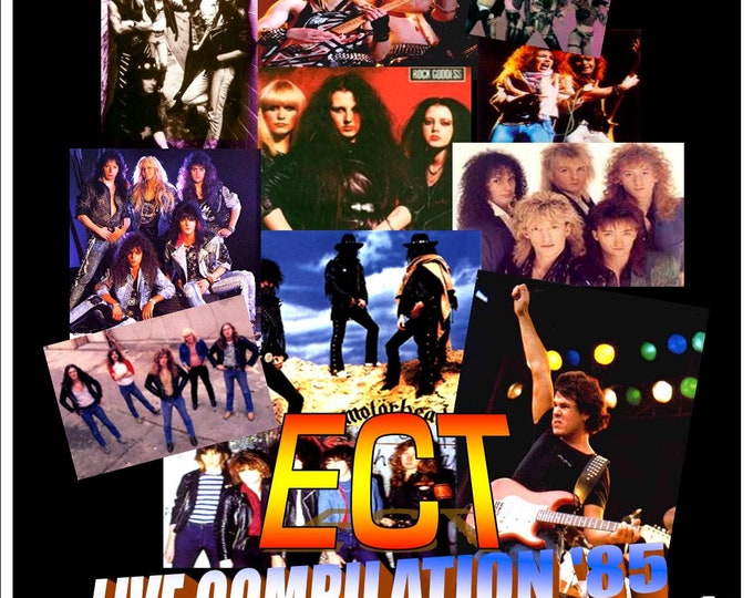 ECT '85 " Magnum/Venom/Motorhead/Rock Goddess/Warlock " 3 dvds