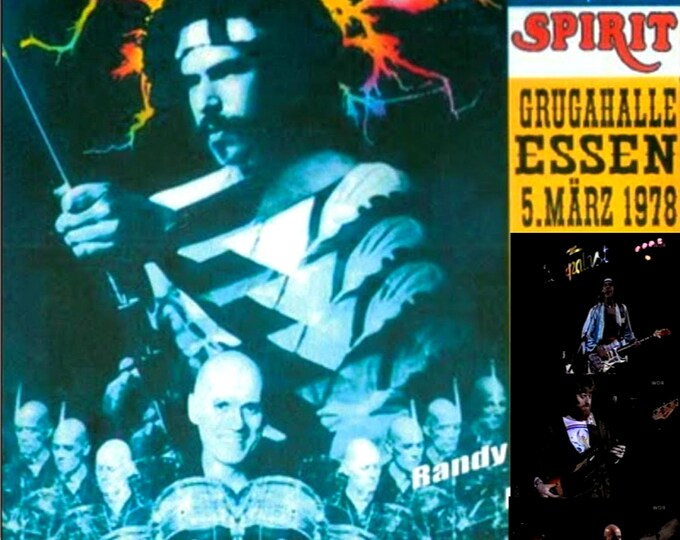Spirit " Live Rockpalast 1978 " dvd/Only For Collectors Quality 8/10